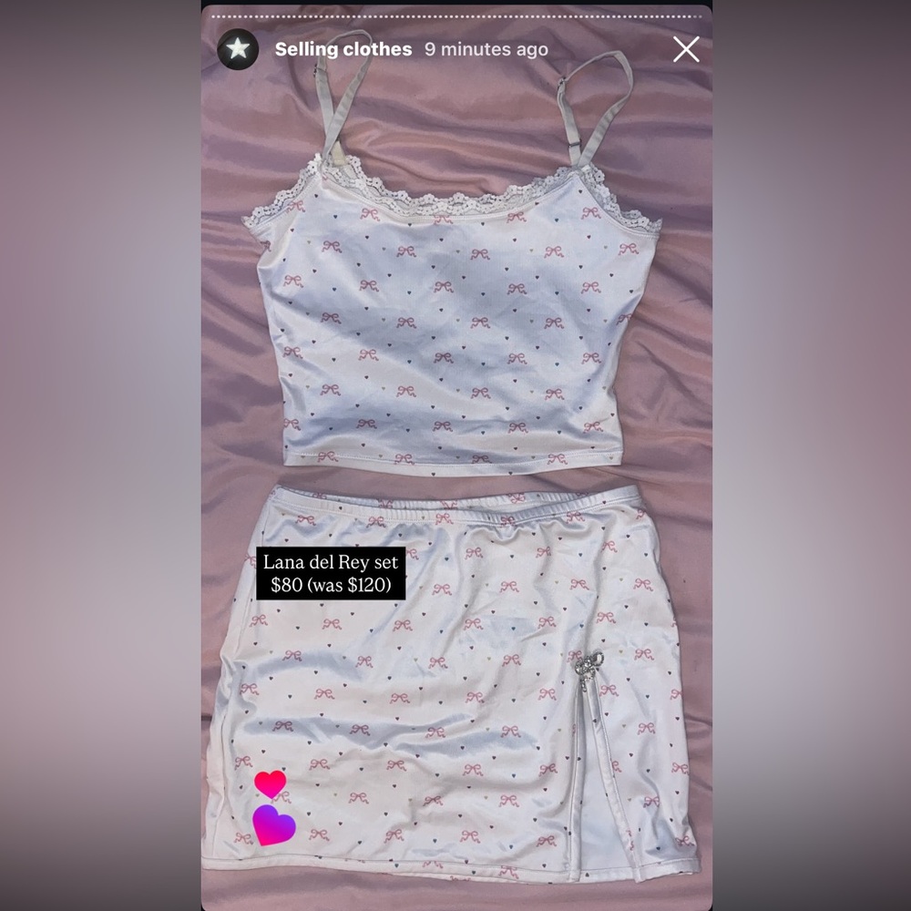 From the Lana del Rey website, never worn, size small
